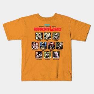 WCW NES Wrestling Kids T-Shirt